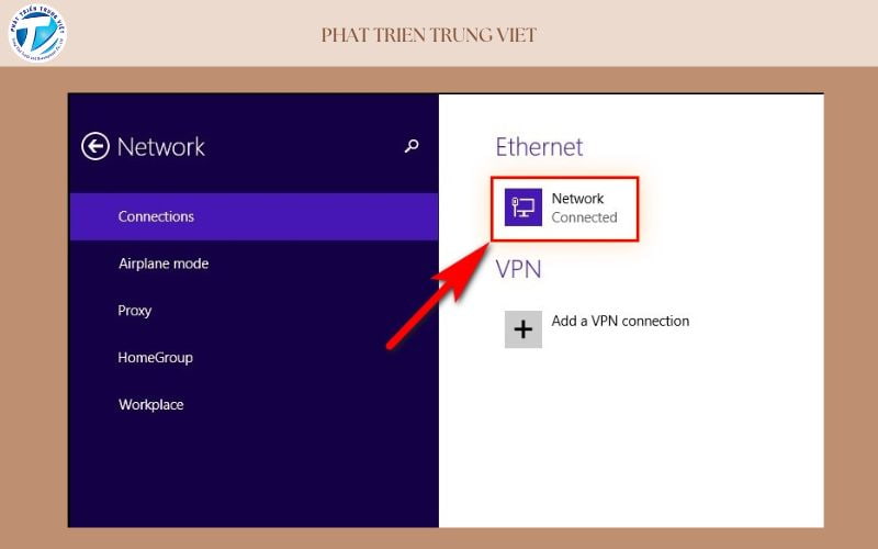 Cách kiểm tra địa chỉ IP trên Windows 8 bước 2